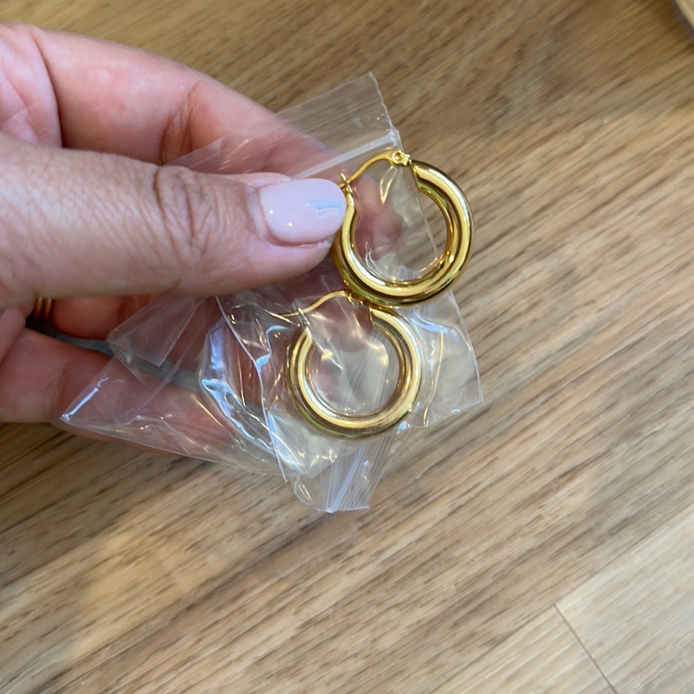 Hoop earrings